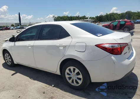 2016 Toyota Corolla L from USA, damaged, VIN 2T1BURHE3GC495943